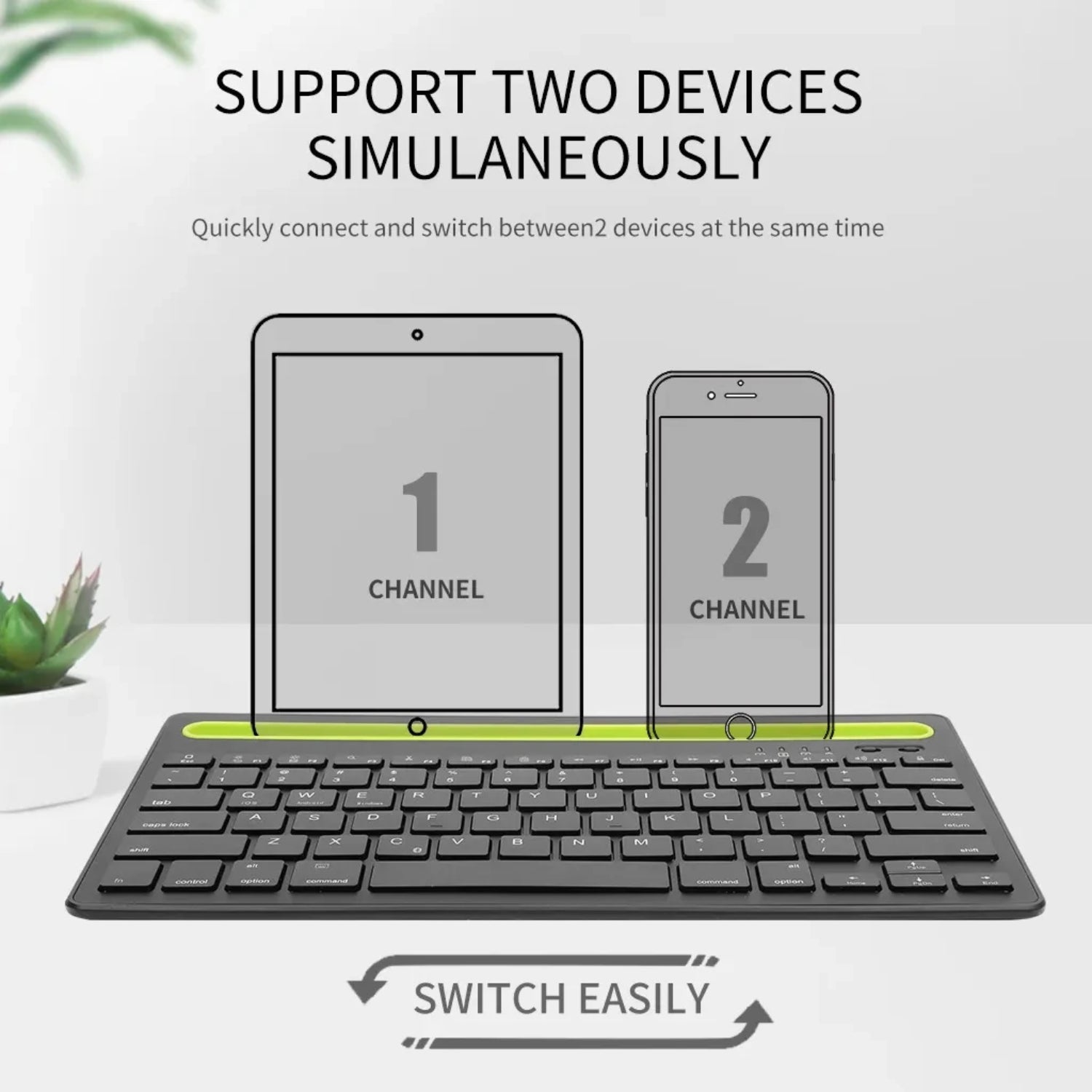 Wireless bluetooth Multi-System Wireless keyboard