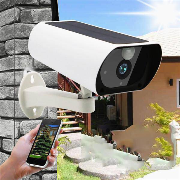 Solar IP Surveillance Camera With Phone Viewing_0