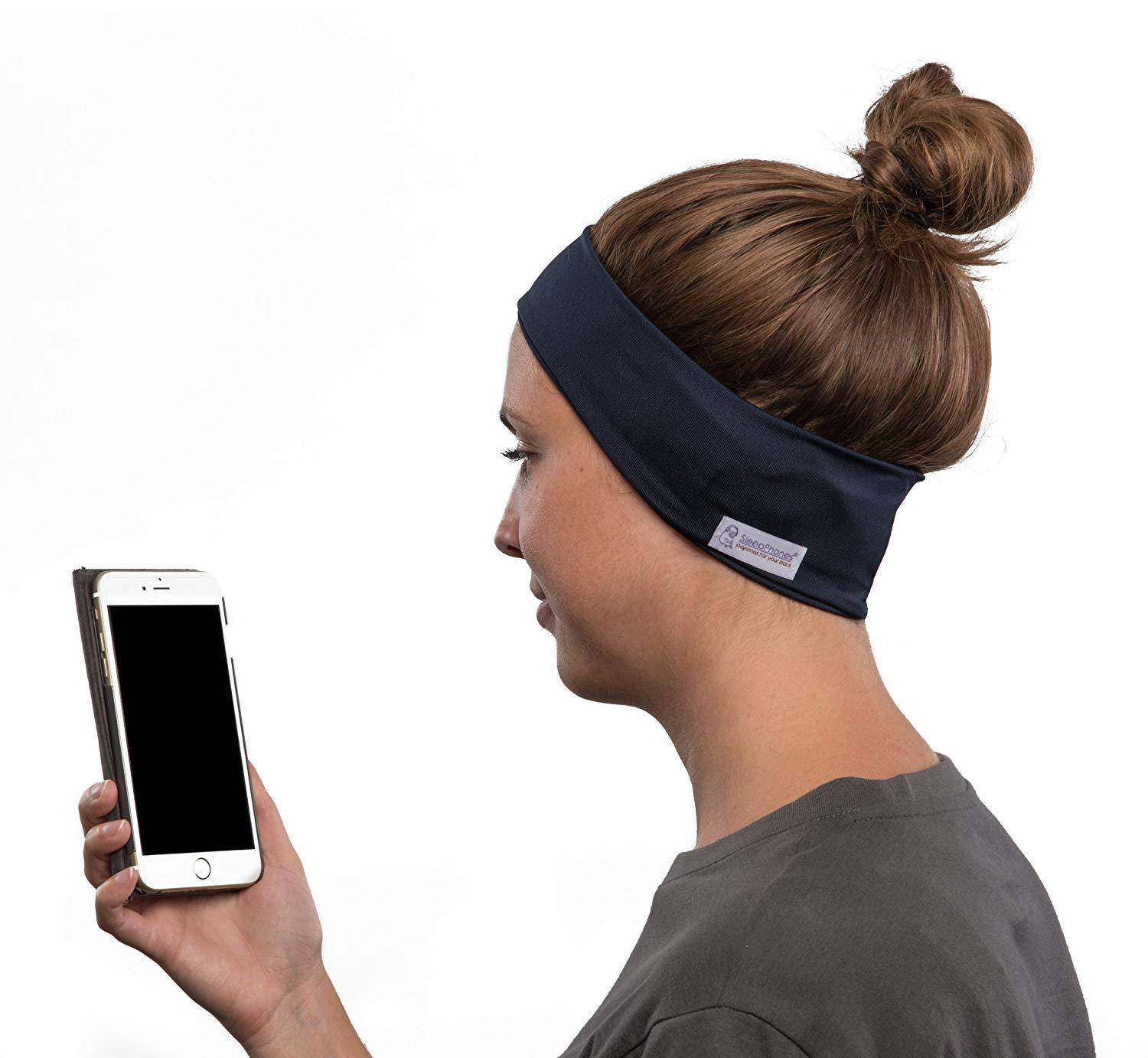 Wireless Bluetooth Music Headband - Dark Grey_0