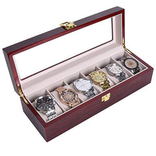 Luxury Wooden Watch Box 6 Slots_1