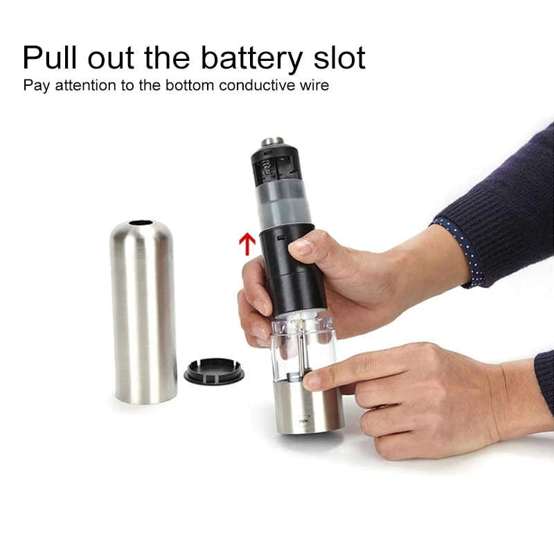 Automatic Electric Pepper Seasoning Grinder