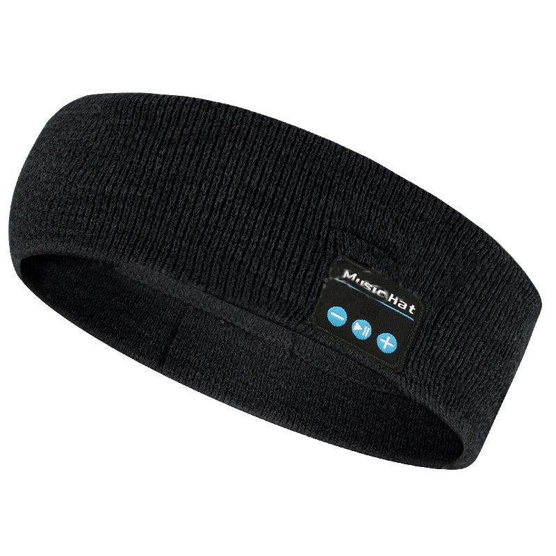 Wireless Bluetooth Music Headband - Dark Grey