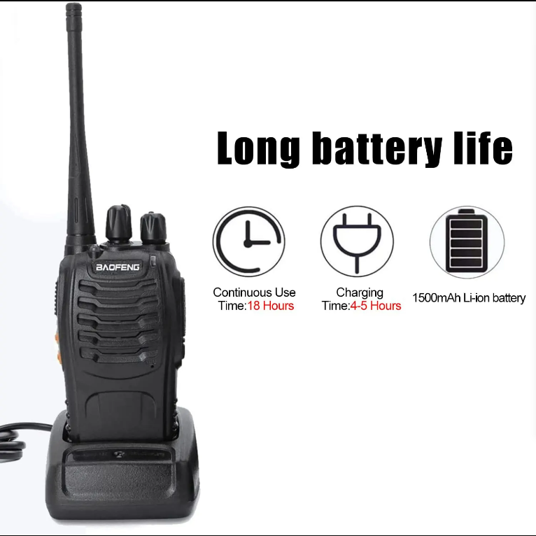 Two Way Radio Walkie Talkie 2pcs