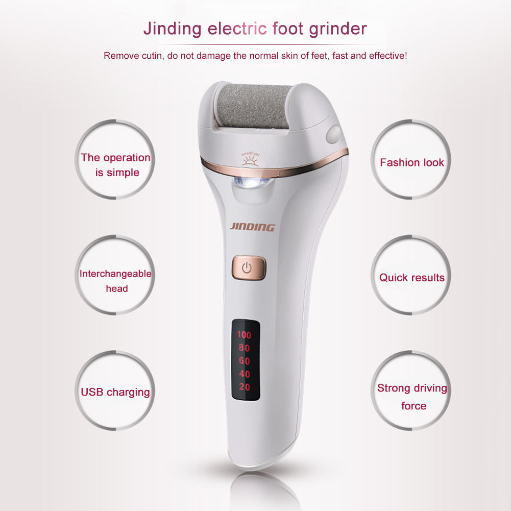 Electric Rechargeable Callus Remover Kit