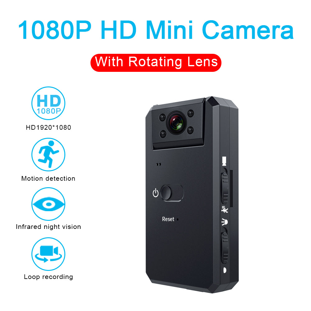 4K Mini Camera Wireless Camcorder