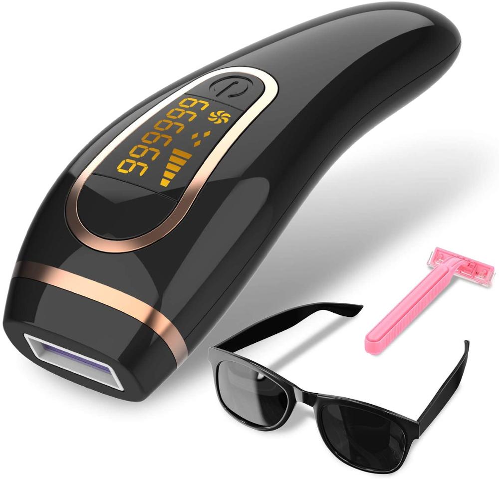 IPL Hair Removal Device for Women/Men - Black