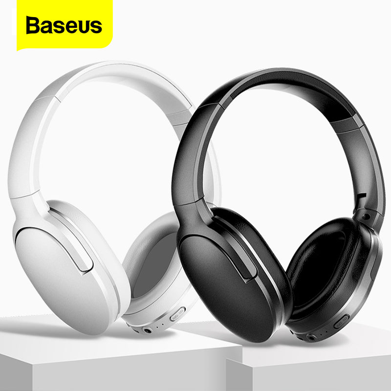 Baseus D02 Wireless Headphone Bluetooth 5.0 - Black