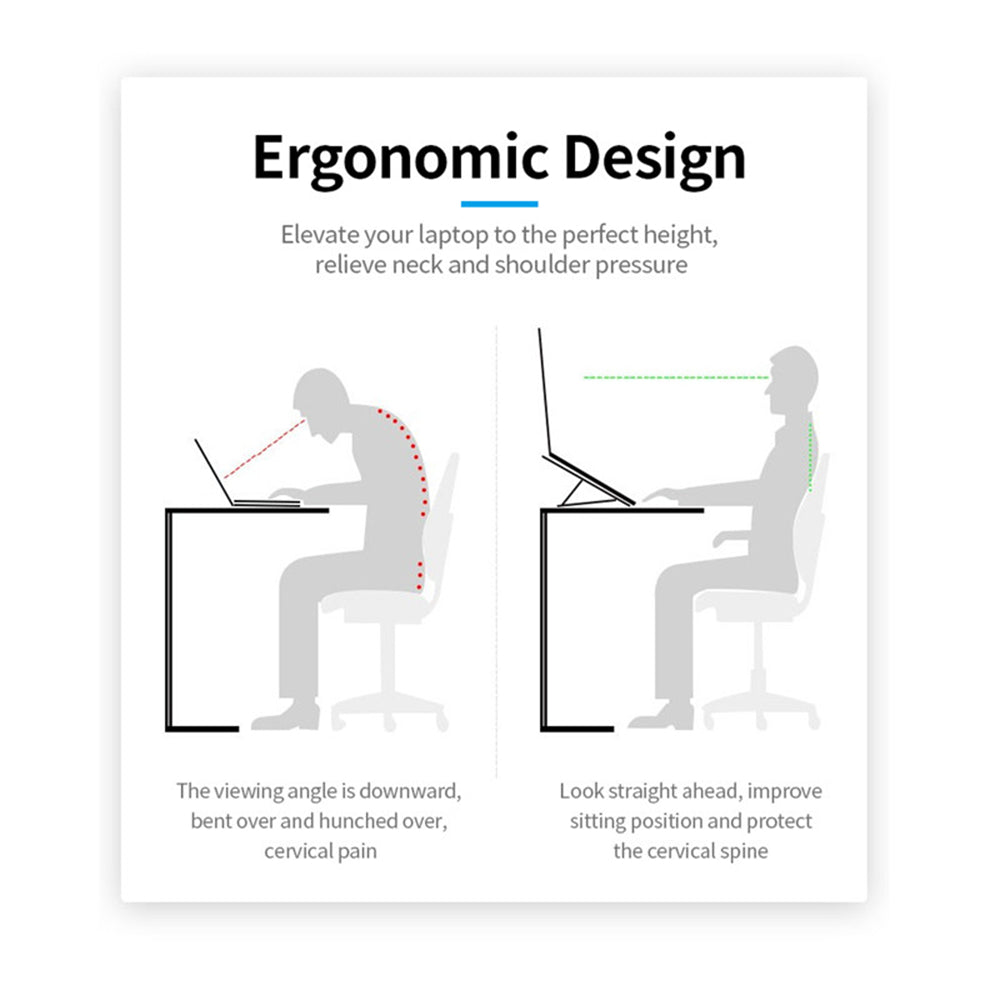 New Lightweight Foldable Laptop Stand for 10-15.6