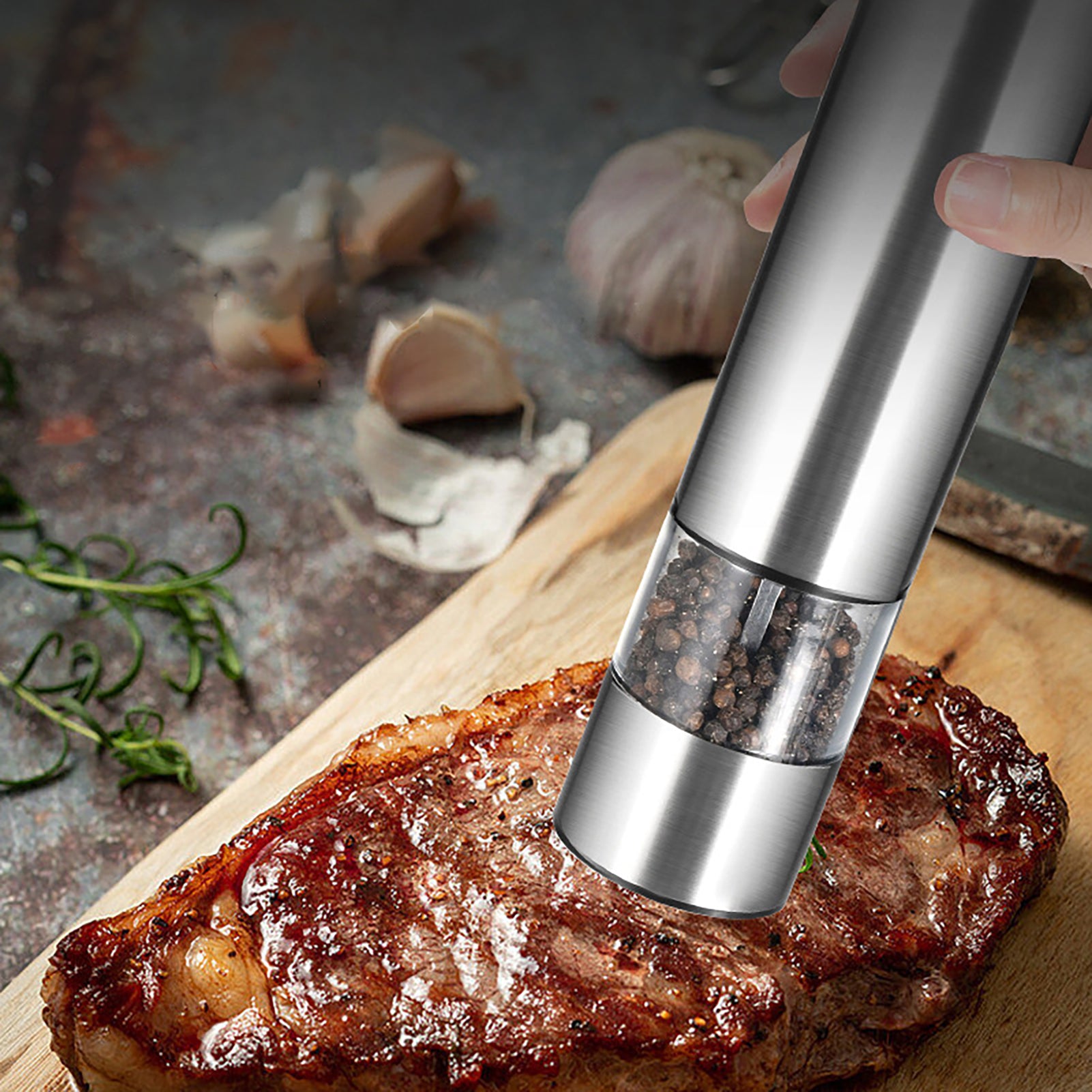 Stainless Steel Portable Pepper Grinder