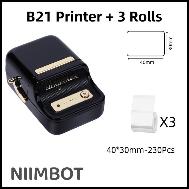 I-Niimbot B21 (+ 1 i-roll yamahhala ifakiwe) - RED 