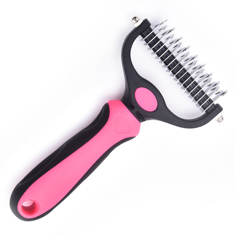 Dematting Comb & Grooming Tool for Cats & Dogs