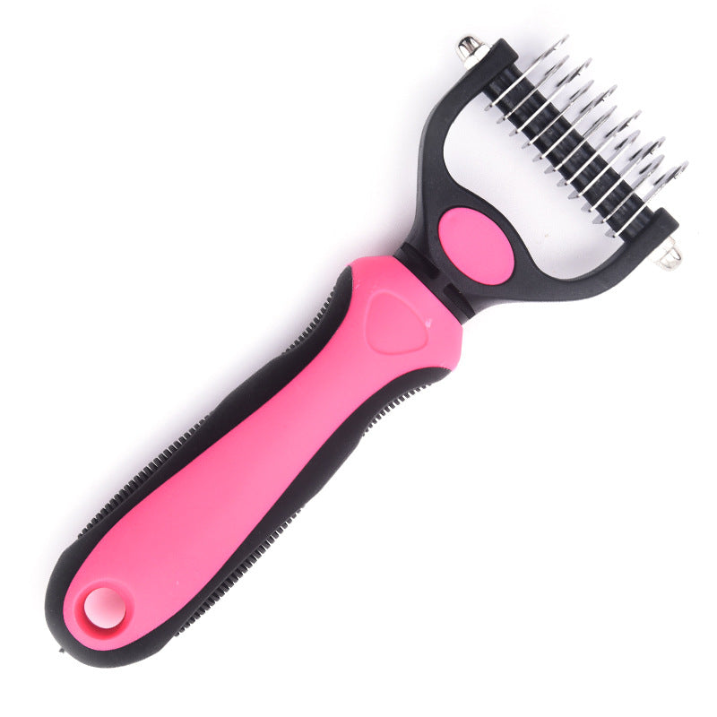 Dematting Comb & Grooming Tool for Cats & Dogs