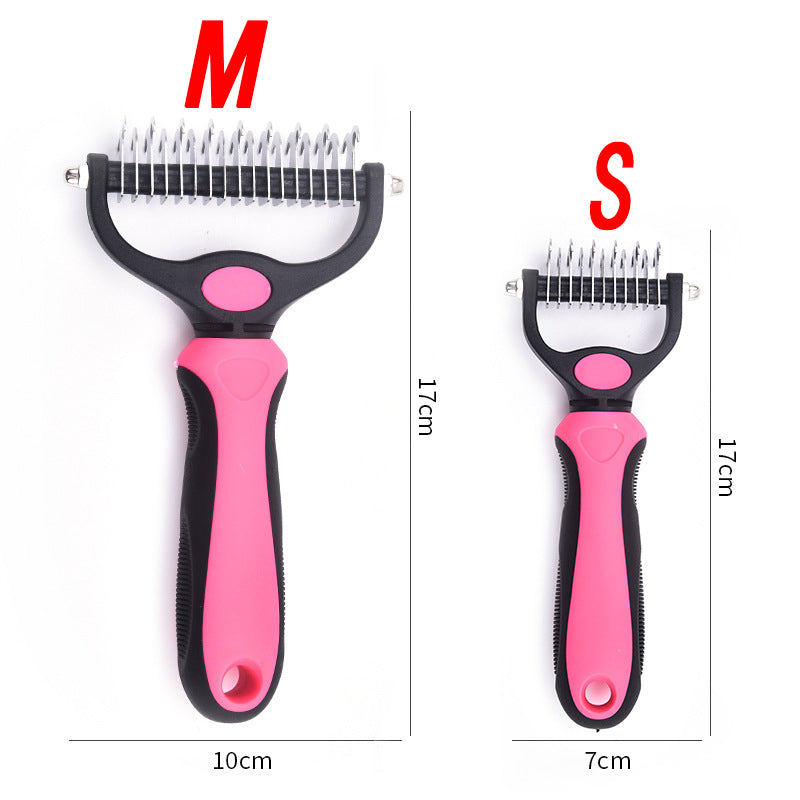 Dematting Comb & Grooming Tool for Cats & Dogs