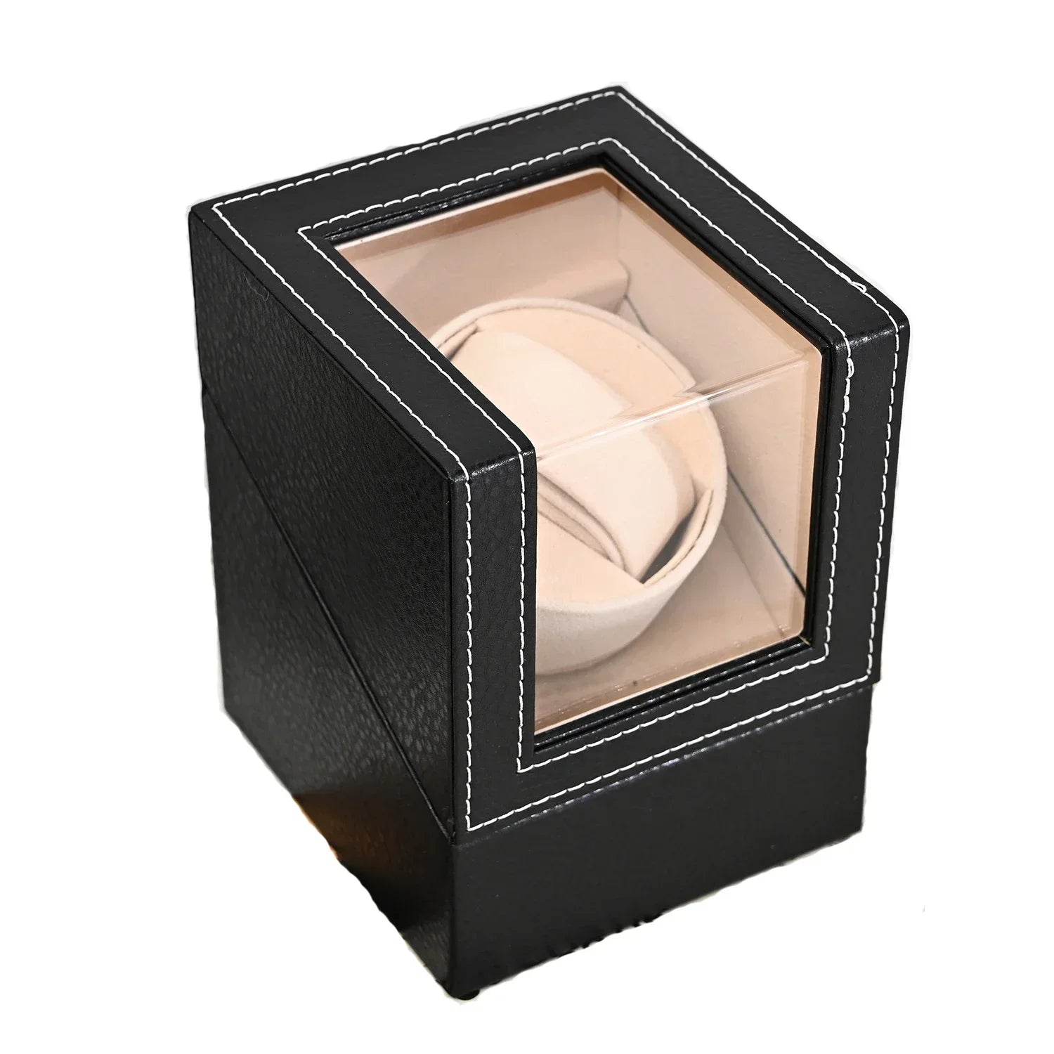 Watch Winder - Soft Cushion Carbon Fibre