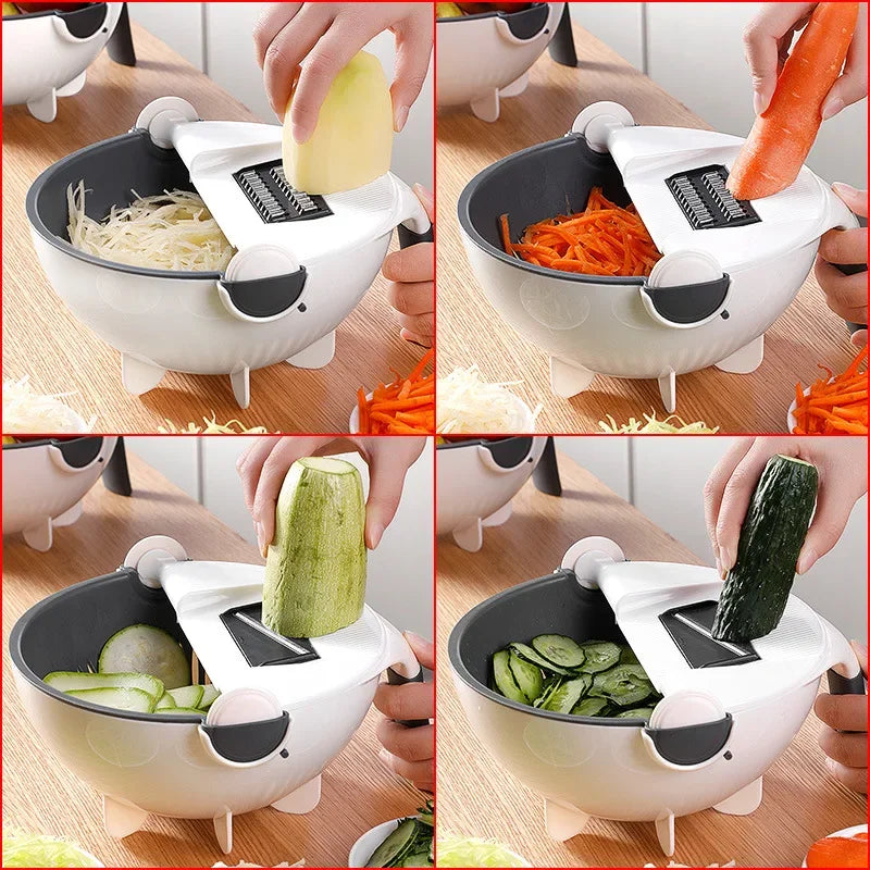 9 In 1 Multifunctional Vegetable Slicer