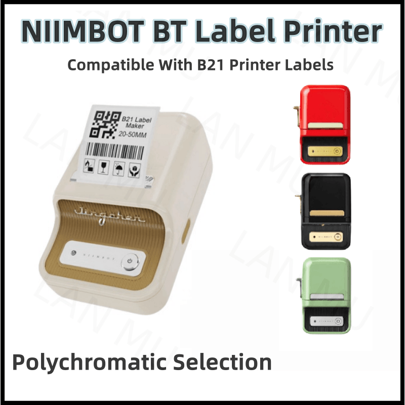 Niimbot B21 (+ 1 free roll included) - BLACK