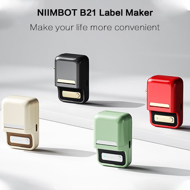 Niimbot B21 (+ 1 free roll included) - BLACK