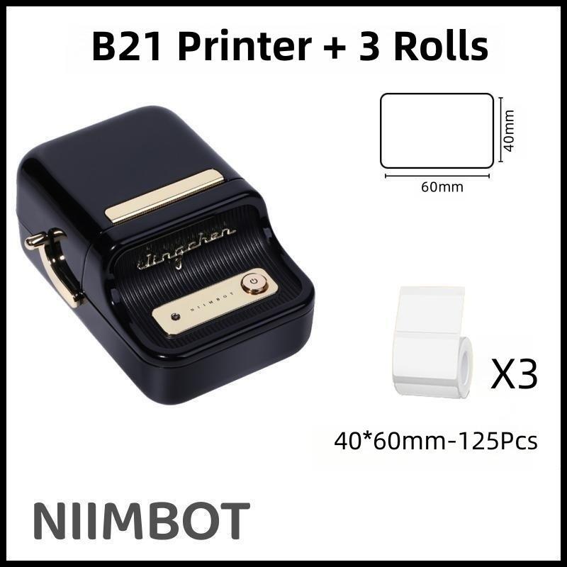 I-Niimbot B21 (+ 1 umqulu wamahhala ufakiwe) - OKULUHLAZA