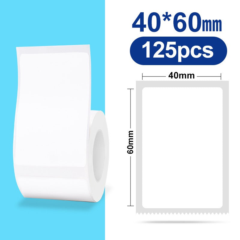 3 Rolls of White B21 Labels Bundle - compatible with Niimbot B21