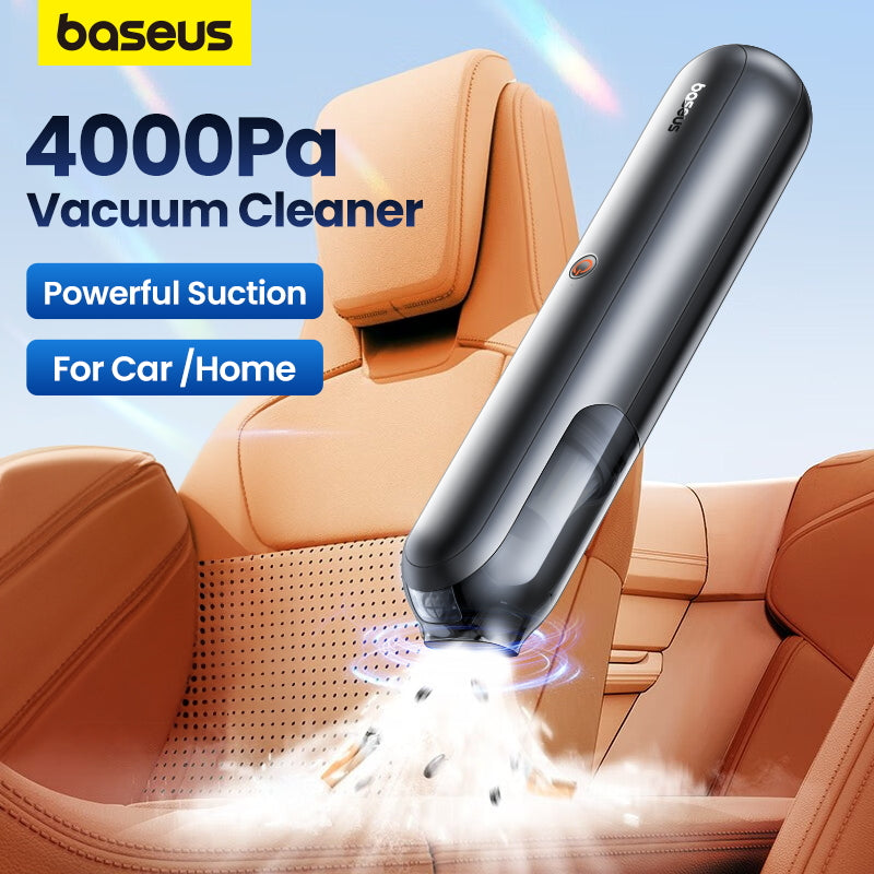 Baseus Wireless Car Vacuum Cleaner - White