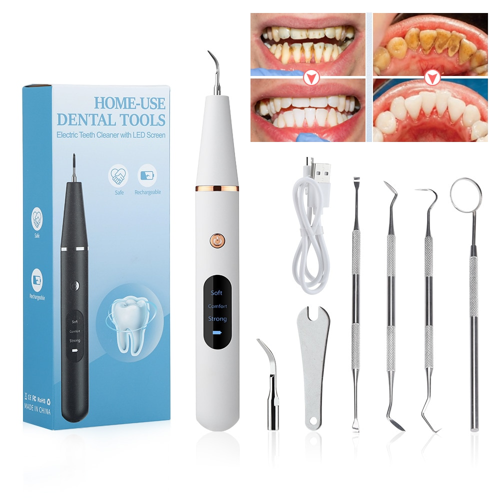 Electric Ultrasonic Dental Tooth Scalier