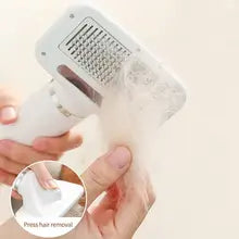 2 in 1 Pet Grooming Hair Dryer Blower Slicker Brush