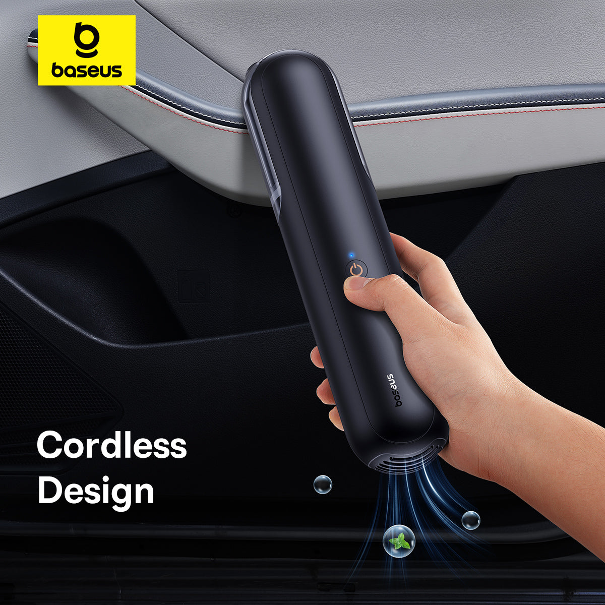 Baseus Wireless Car Vacuum Cleaner - Black