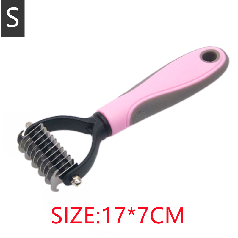 Dematting Comb & Grooming Tool for Cats & Dogs