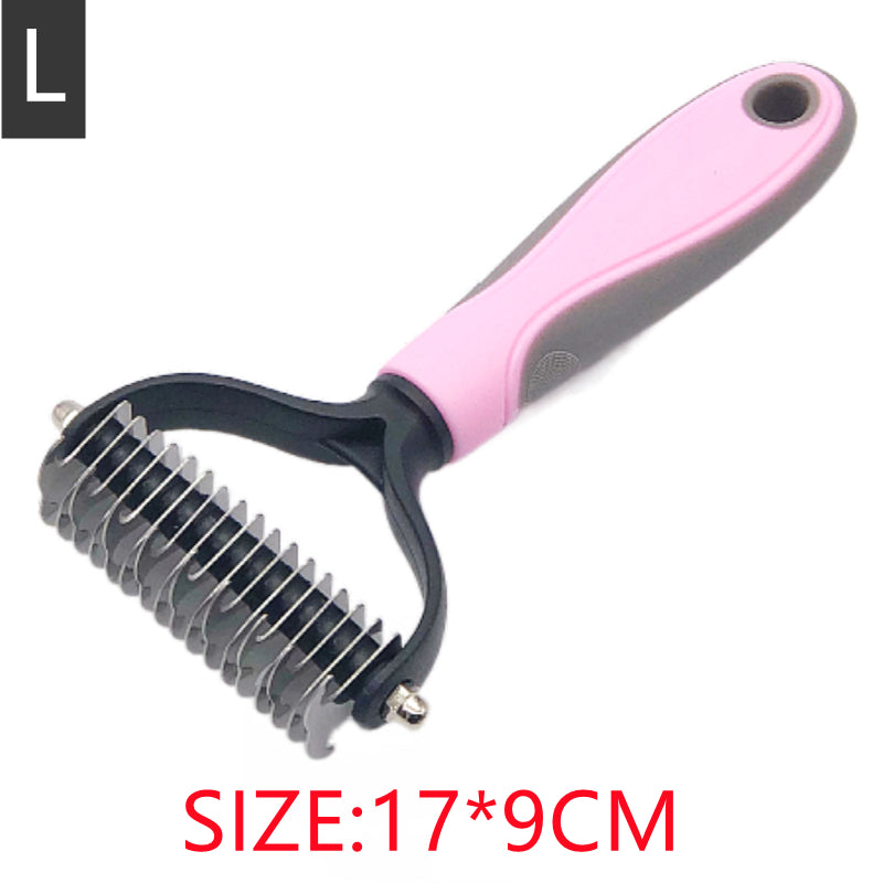 Dematting Comb & Grooming Tool for Cats & Dogs