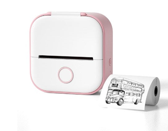 Phomemo Portable Mini Thermal Printer T02 - Pink