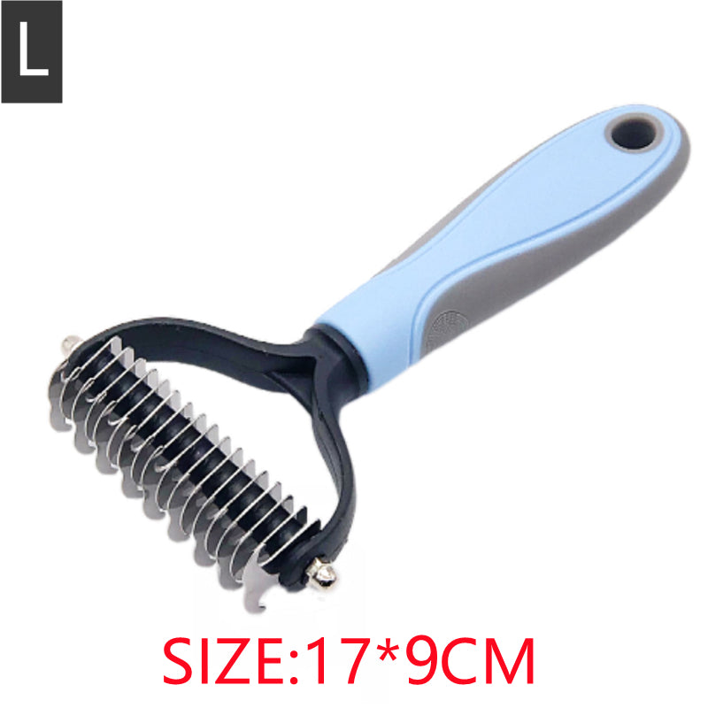 Dematting Comb & Grooming Tool for Cats & Dogs