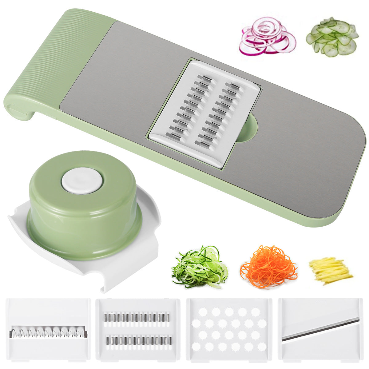 14 Piece Multifunctional Vegetable Slicer