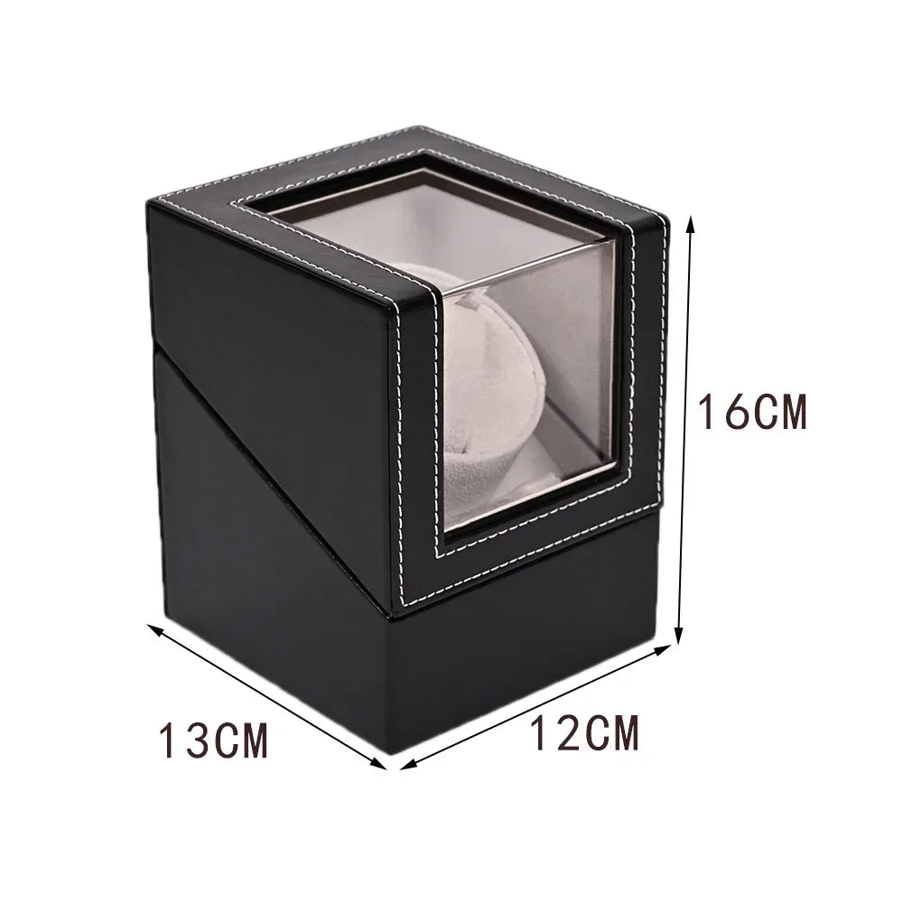 Watch Winder - Soft Cushion Carbon Fibre