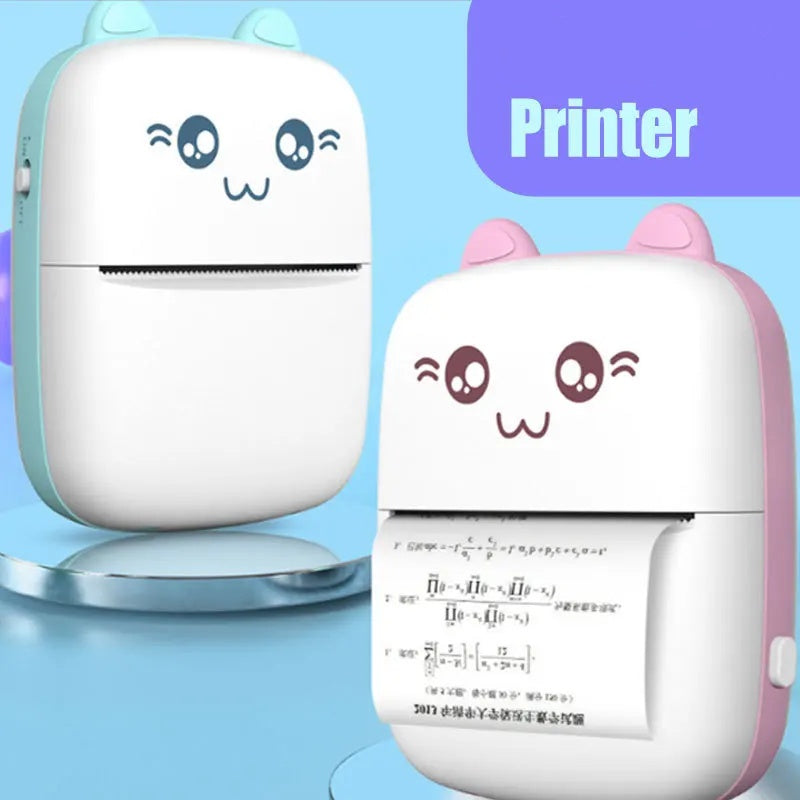 Portable Mini Printer - Blue