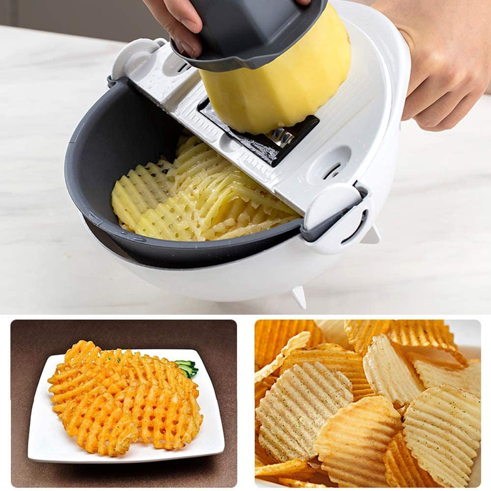 9 In 1 Multifunctional Vegetable Slicer