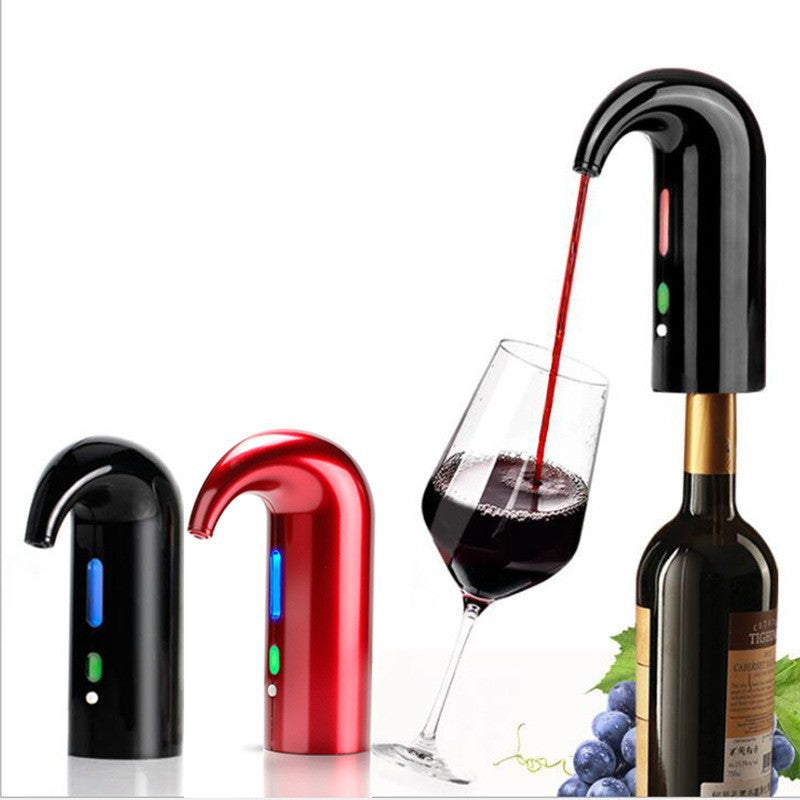 Electric Wine Pump - Red