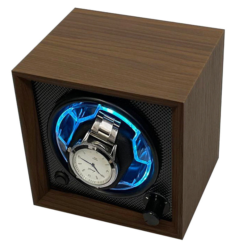 Luxury Dual Watch Winder Box with USB Power