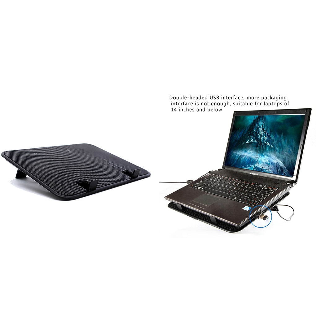 10-14 Inch Portable Gaming Laptop Notebook Cooler Pad