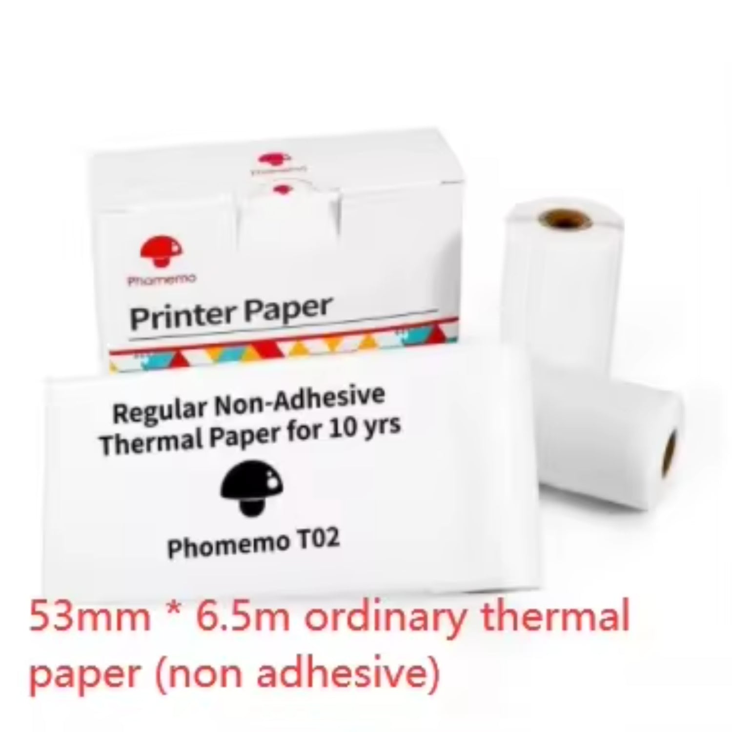 Phomemo Portable Mini Thermal Printer T02 - White