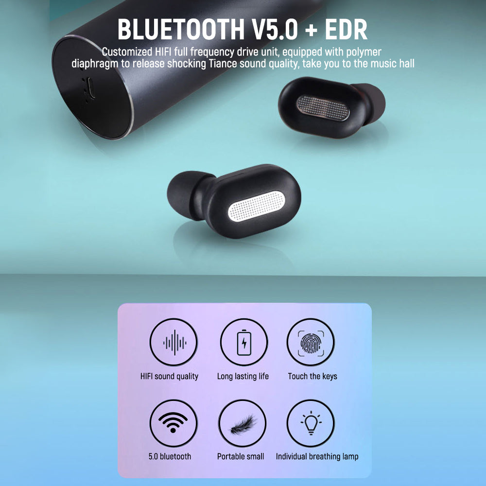 Ultralight Wireless Running Earphones Headsets