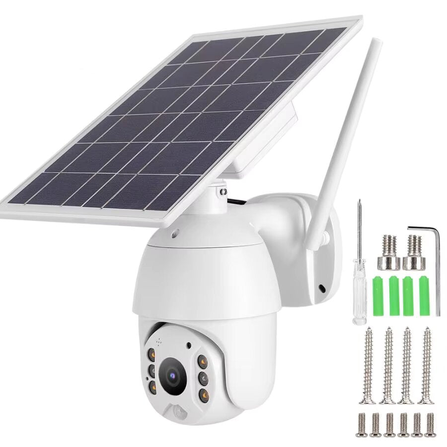 Intelligent Solar Energy Alert PTZ Camera