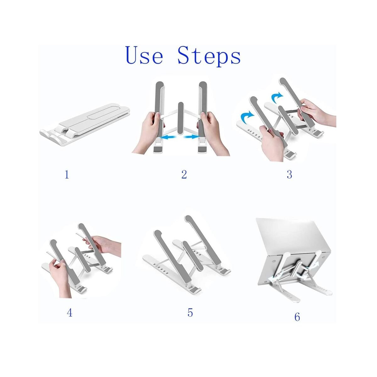 Multi Position Foldable Laptop Stand