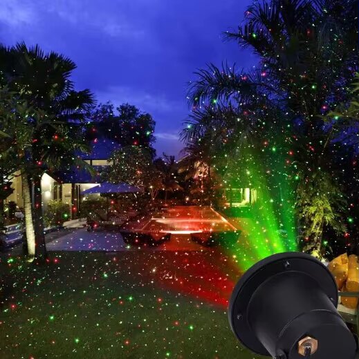 Outdoor Star Shower Laser Light