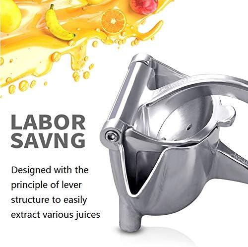 Stainless Steel Hand Press Juicer Squeezer